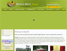 Tablet Screenshot of dandelinaturenest.com